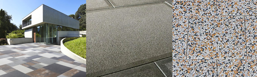 pavimenti esterni - piastre in cemento