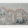 Rosone rettangolare a mosaico con soggetto natura e paesaggio - in pronta consegna