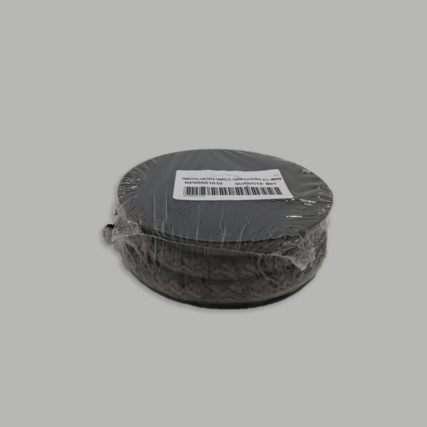Treccia artica Piazetta nera diametro 12 - conferzione da 5 metri - codice RP00501010