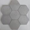 Piastrella esagonale color grigio cemento in vendita online